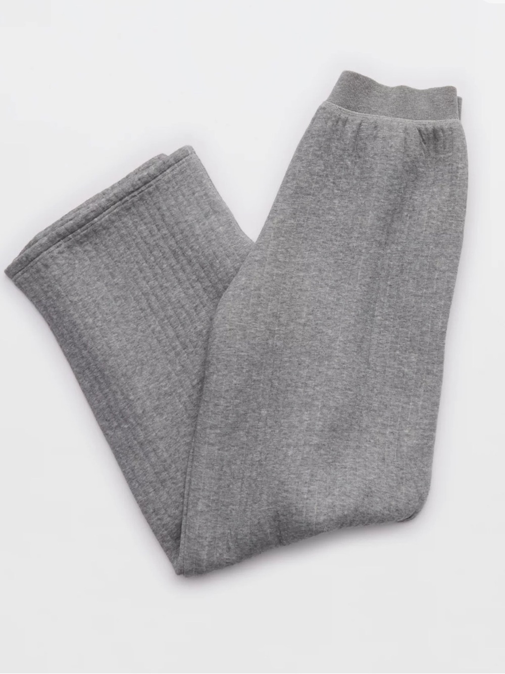 NWT!! Offline by Aerie Coffee Run Trouser Sweatpants in Dark Heather Grey - Picture 5 of 14